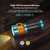 Olight Baton Turbo Compact EDC Flashlight with 510m Long-Range Beam