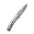 Civivi Cetos Flipper Knife Micarta With Stainless Steel Handle (3.48" 14C28N Blade)