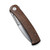 Civivi Cetos Flipper Knife Micarta With Stainless Steel Handle (3.48" 14C28N Blade)