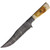 FH Knives Damascus Clip Point Fixed Blade