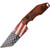 MTech American Flag Fixed Blade Knife with U.S. Flag Artwork & Nylon Sheath