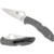 Spyderco Delica 4 Lightweight Flat Ground Folding PlainEdge Knife