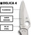 Spyderco Delica 4 Stainless PlainEdge Knife
