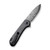 Civivi Button Lock Elementum II Flipper Knife Carbon Fiber and G10 Handle