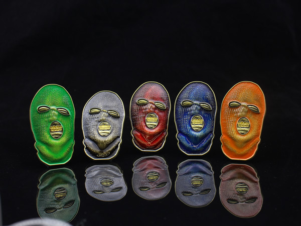 Hooded Hoodlum Challenge Coin