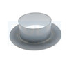 Central ESLO Recessed Fire Sprinkler Escutcheon - White