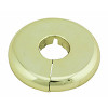 Floor Ceiling or Wall Plate Plastic Brass