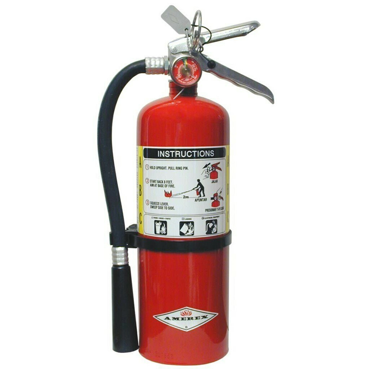 3A 40BC 5lb High Output Dry Chemical Fire Extinguisher [EX01H]