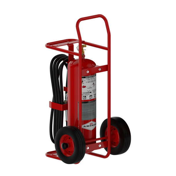 Amerex® 495 ABC Wheeled Unit Fire Extinguisher, Stored Pressure, 50 Pound, 20A160BC, 05636