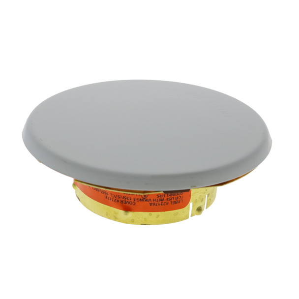 Viking Concealed 23174 Label 23176 Thread On Large Cover Plate - 135 Degree White