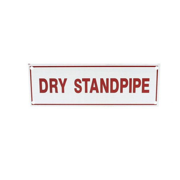 Dry Standpipe Sign