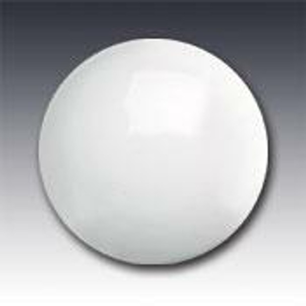 Plastic Non-Reflective Button Type 929 AY Round White 4" Pavement Marker