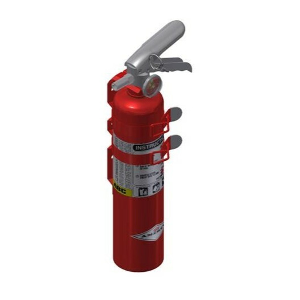 Amerex B417TS Fire Extinguisher, ABC, 2.5lb, 1A10BC, With 2 Strap Vehicle Bracket
Manufacturer Part Number:  15230