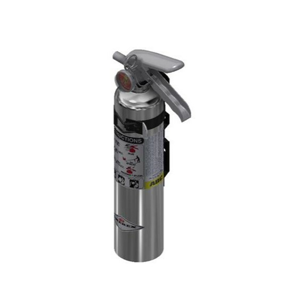 Amerex B417TC Chrome Fire Extinguisher, ABC, 2.5lb, 1A10BC, With Vehicle Bracket
Manufacturer Part Number:  15254