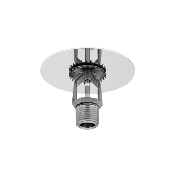 Tyco® TY4153, Model TY-B, 8.0K, 3/4” NPT, Intermediate Level Upright Sprinkler w/Shield, Storage Sprinkler, SR, Lead Coated, 286 Degree, 57-543-7-286, Fire Sprinkler Head