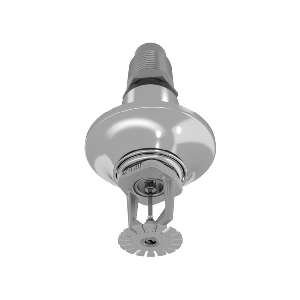 Viking® VK177, Standard, Dry Sprinkler, 8.0K, Standard Adjustable, Pendent, QR, 1” NPT, Nickel PTFE (ENT), 155 Degree, 12” Length, 13249UJNB12 Fire Sprinkler Head