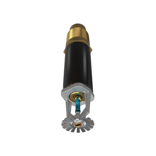 Viking® VK150, Standard, Dry Sprinkler, 5.6K, Pendent, SR, 1” NPT, Plain Barrel, Chrome, 286 Degree, 6" Length, 07852UFG06 Fire Sprinkler Head