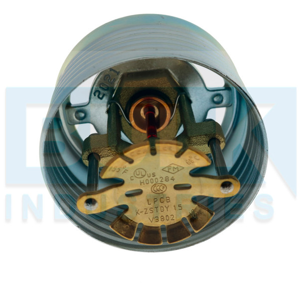 Fire Sprinkler Head, Victaulic Model FL-QR/C, V3802, Pendent, Quick Response, 1/2" NPT - Available In Multiple Temperatures - Front View