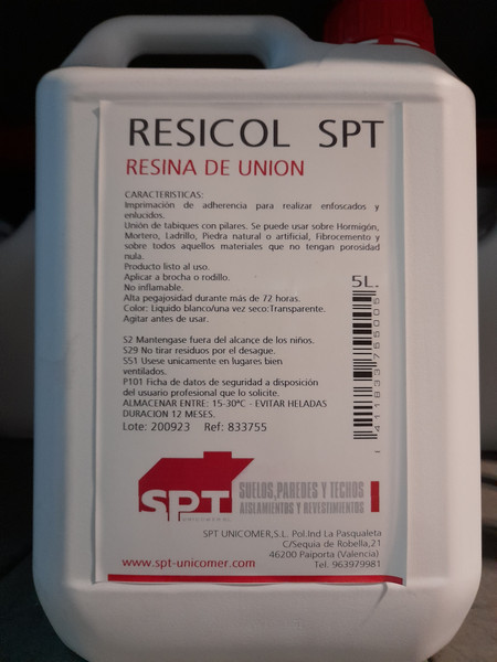 RESICOL PUENTE UNION 5L RESICOL PUENTE UNION 5L