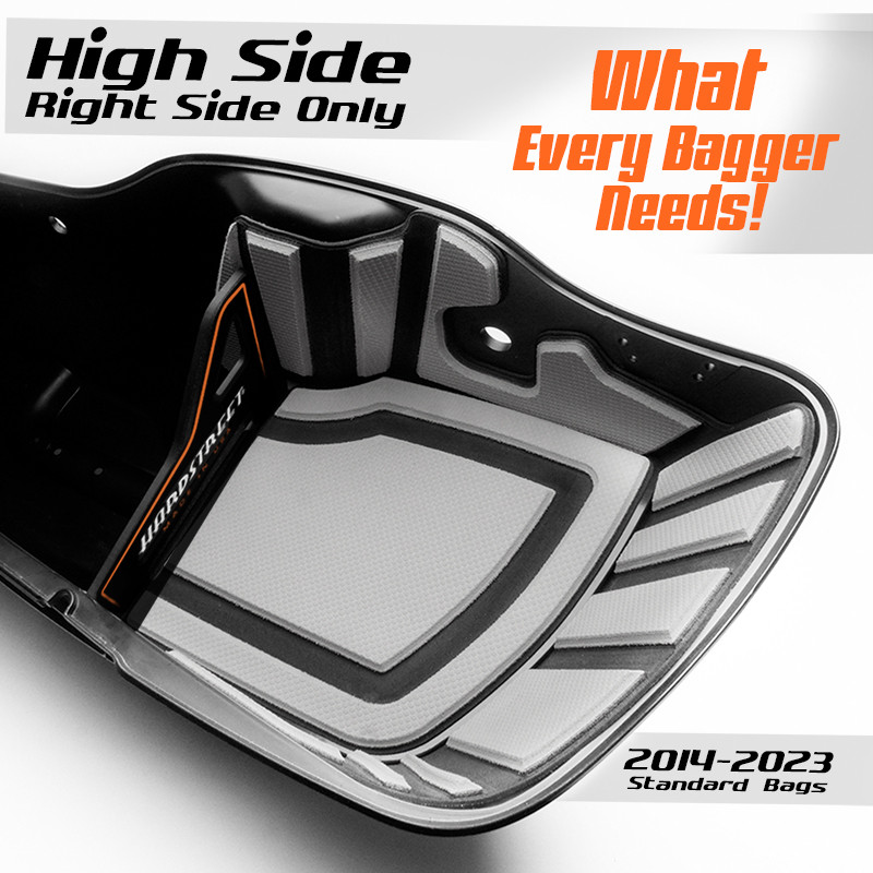 RYT-There High Side Shelf for 2014-2023 Harley Davidson Saddle