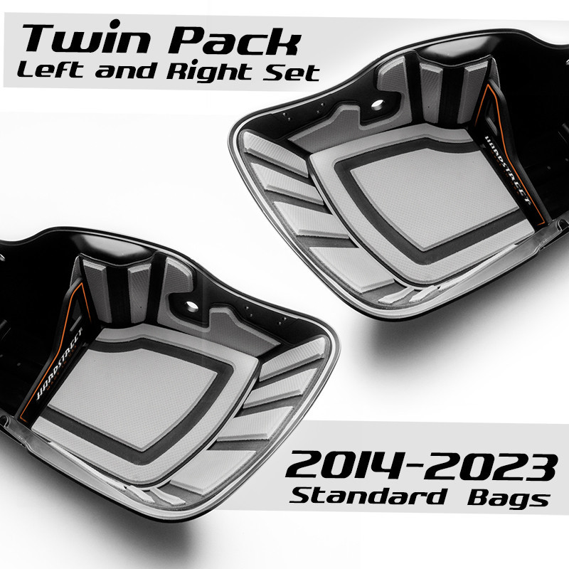 Harley Saddle Bag Shelf Set - RYT-There Shelf Set for 2014-23