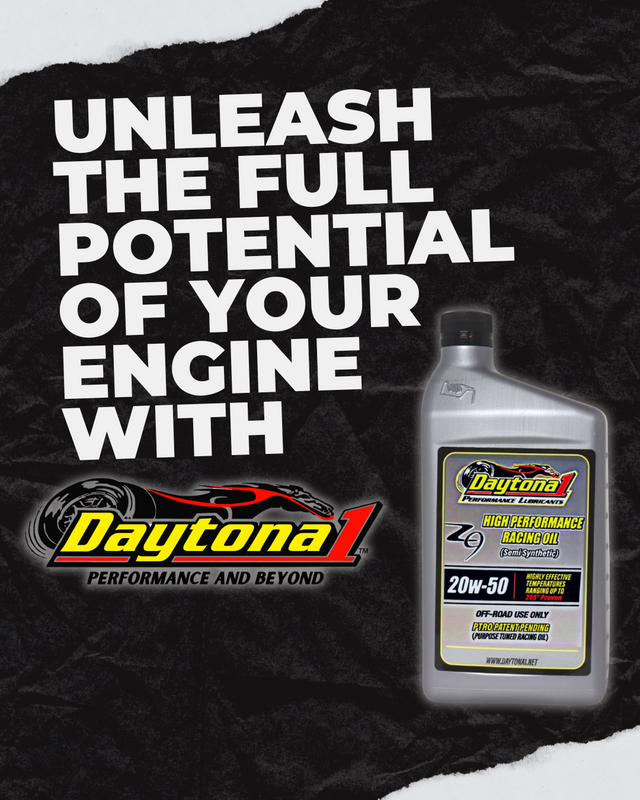 DAYTONA1 20/50 RACE OIL – Built for Champions and Proven by the Best!