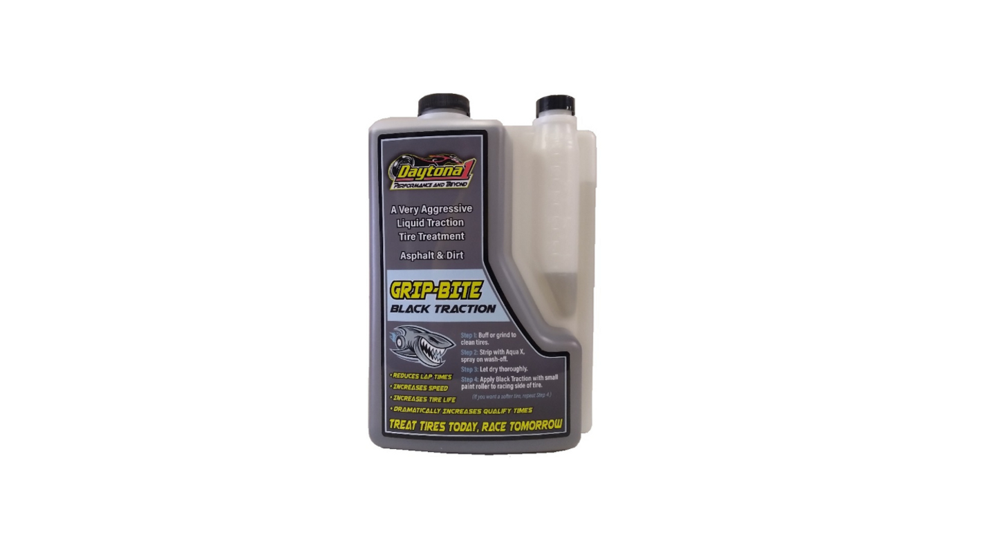 Grip-Bite Black: Tire Treatment Grip-Bite Black: Tire Treatment
