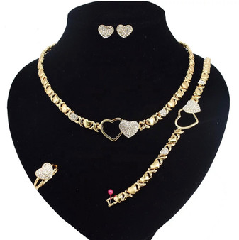 18Kt Gold Plated Women Jewelry Set