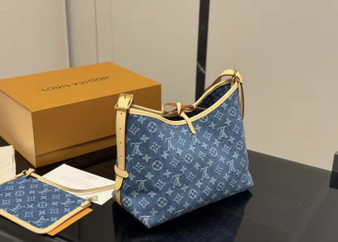 LV Classy And Elegant Denim Blue Bag