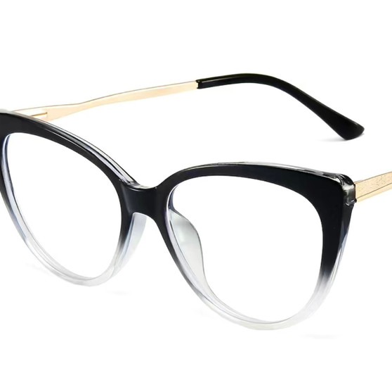 Black Fashion  Eyeglasses 