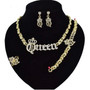 18Kt Gold Plated Women’s Queen Crown