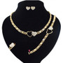 18Kt Gold Plated Women Jewelry Set