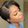 Human Short Pixie Lace Wig