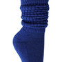 Chunky Stacked Scrunch Socks Blue