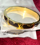 LV Designer Gold Or Silver Bangle