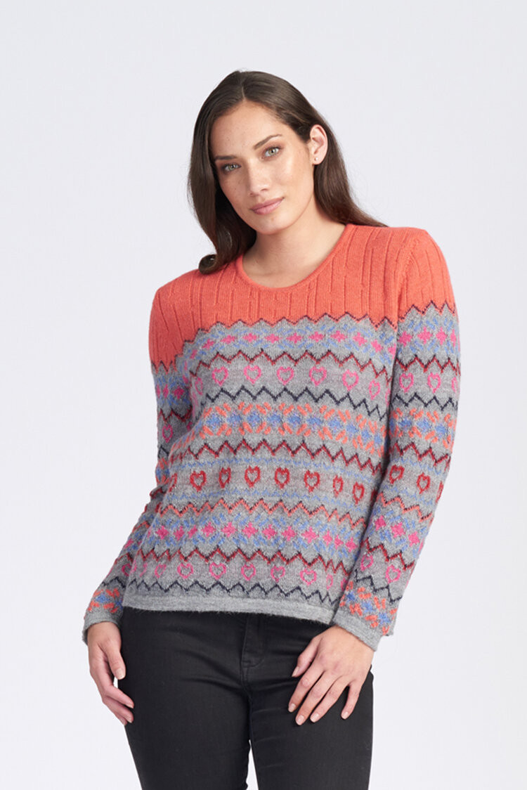 Fairlie Jumper ROYAL ALPACA - New 