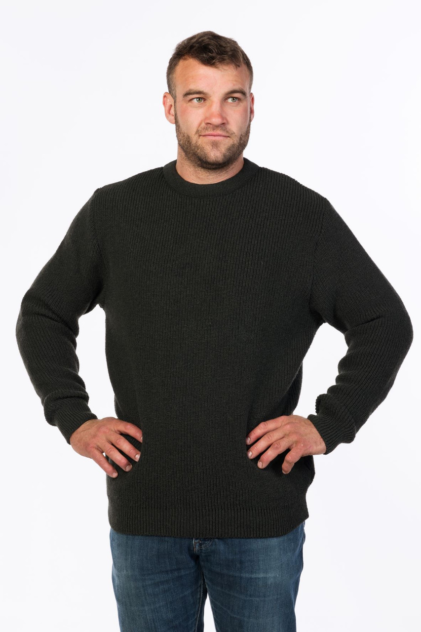Backyard Wool Jersey | Mens Knitwear | NZ Natural Clothing