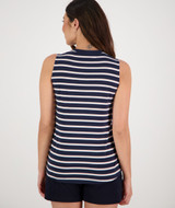 Parker Stripe Singlet SWANNDRI Parker Stripe Singlet SWANNDRI