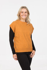 Side Button Vest NATIVE WORLD Side Button Vest NATIVE WORLD
