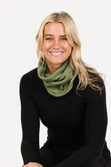 Plain Possum Merino Silk Neckwarmer NATIVE WORLD
