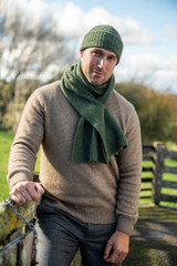 Lightweight Ribbed Possum Merino Silk Beanie KORU