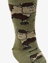 Cow Merino Wool Dress Socks NZNC