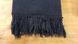 Hudson Scarf Black 100% Pure Wool NORSEWEAR