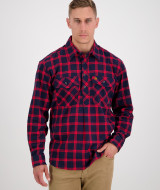Egmont Half Button Cotton Shirt 2Pack SWANNDRI