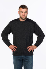 Ultimate Wool Jersey with Suede Patches MKM ORIGINALS