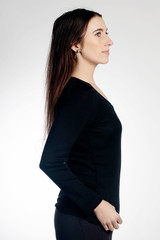 Romance Merino Wool Long Sleeve Base Layer Top NZNC