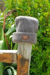 Palliser Romney Lambswool Badged Beanie NZNC