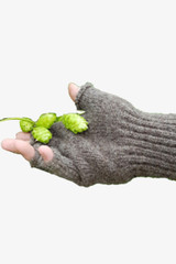 Palliser Romney Lambswool Fingerless Glove NZNC