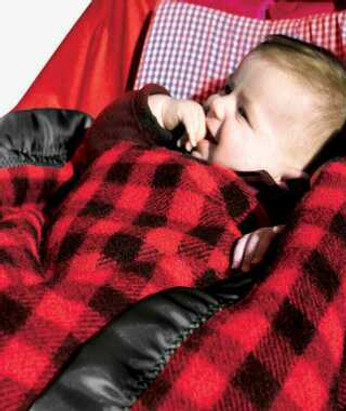 Wool Baby Buggy Blanket SWANNDRI