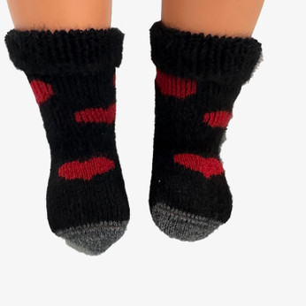 Baby Possum Heart Socks NORSEWEAR Baby Possum Heart Socks NORSEWEAR